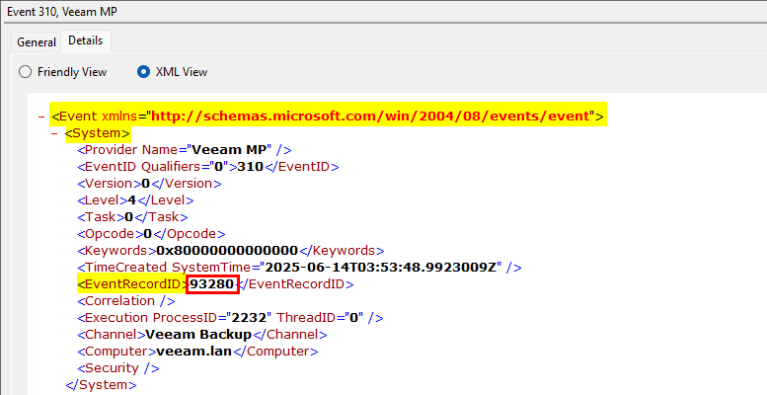 Eventrecordid Troubleshooting just got easier with SureBackup Screenshots ...
